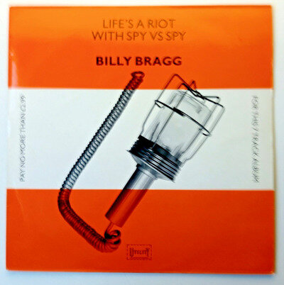 Billy Bragg - Life's A Riot with Spy vs Spy 1983 Utility UTIL 1 LP