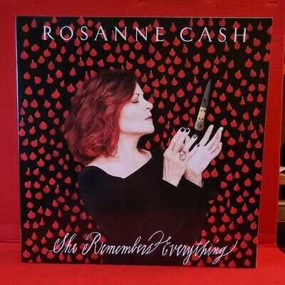 ROSANNE CASH: She Remembers Everything (2018) Limited Pink Vinyl LP - NEAR MIINT