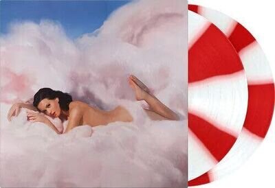 katy perry teenage dream (+poster) (red and white swirl (Vinyl) (US IMPORT)