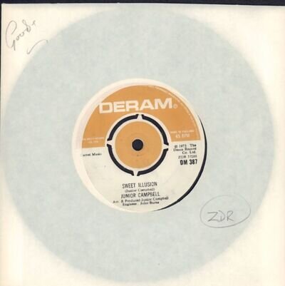 Junior Campbell(7" Vinyl)Sweet Illusion-Deram-DM 387-UK-1973-VG/G+