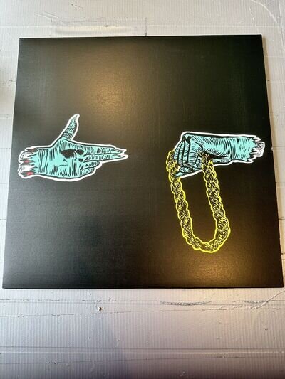 Run the Jewels - Run The Jewels 1 Orange Vinyl LP & INSERT NM THROUGHOUT HIP HIP