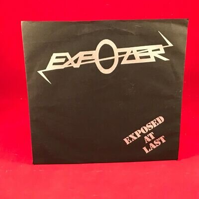 EXPOZER Exposed At Last !!!! 1980 UK 7" vinyl single Rock Japan NWOBHM original