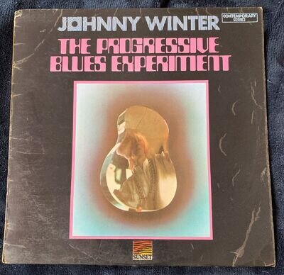 Johnny Winter - The Progressive Blues Experiment - LP 12" Vinyl Record NICE!!!b