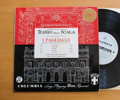 SBO 2756 ED1 I Pagliacci Highlights 10" Columbia 1st B/S Matacic EXCELLENT