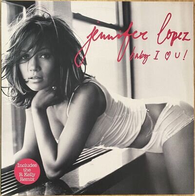 Jennifer Lopez – Baby I Love U! 12” Vinyl Hip Hop RnB/Swing VERY GOOD