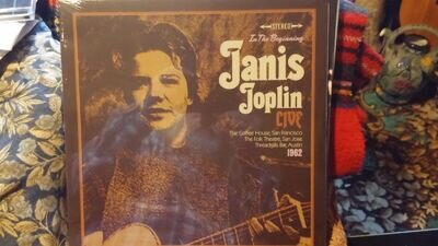 Janis Joplin,"In The Beginning" vinyl LP (New & Sealed)