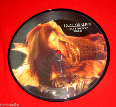 DEAD OR ALIVE -That's The Way (I Like It) - Rare UK 7" Picture Disc