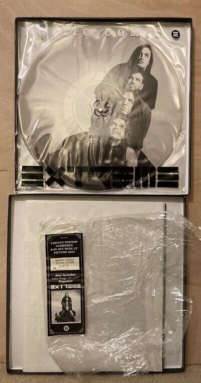 EXTREME - TRAGIC COMIC - 12" PICTURE DISC LTD. ED. BOX SET WITH POSTER 1992