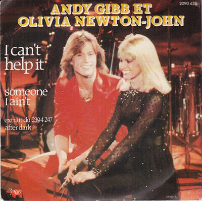 Andy Gibb - I Can't Help It - Used Vinyl Record 7 - Q12170z