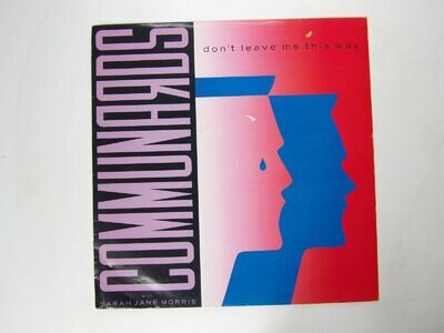 The Communards: Don't Leave me this Way 1986 Near Mint 12"