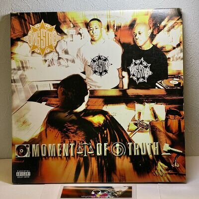 Gang Starr "Moment Of Truth" Noo Trybe Records 3LP 1998 US Original Hip Hop VG+