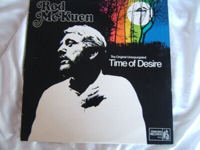 ROD McKUEN USA LP - Time Of Desire re-issue