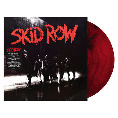 Skid Row - Skid Row Red & Black Splatter Vinyl 12" Album