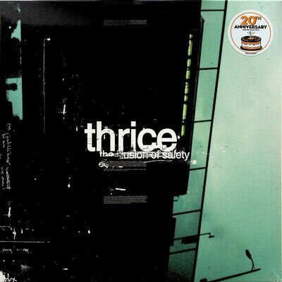 THRICE- The Illusion Of Safety BLUE COLOURED Vinyl LP (NEW** 2023) Emo Hardcore