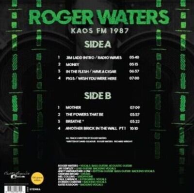 ROGER WATERS Kaos Fm 1987 Vinyl NEW