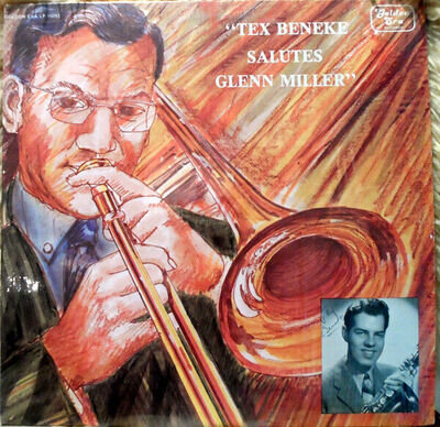 Tex Beneke - "Tex Beneke Salutes Glenn Miller" (LP, Album)