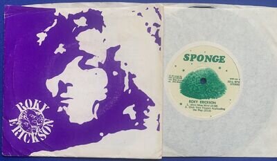 ROKY ERICKSON Mine, Mine, Mind +3 ~ France 1977 Sponge 7" EP with insert