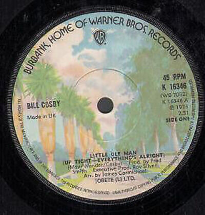 Bill Cosby - Little Ole Man Uptight - Everything's Alright - Used - Q12170z