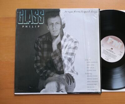 FM 39564 Philip Glass Songs From Liquid Days 1986 CBS Records NEAR MINT