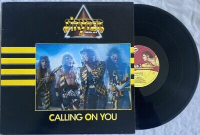 Stryper - Calling On You - Vinyl 12” Single 1986 UK - Music For Nations EX