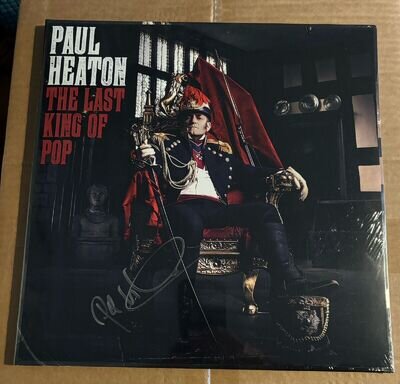 vinyl records Paul Heaton Last King Of Pop Signed And Sealed. Free Delivery