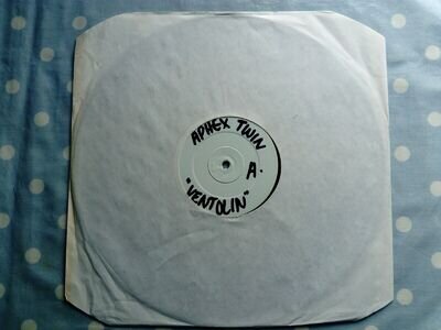 Aphex Twin Ventolin 6 Track WHITE LABEL PROMO 12" Vinyl (Warp Records/WAP 60)