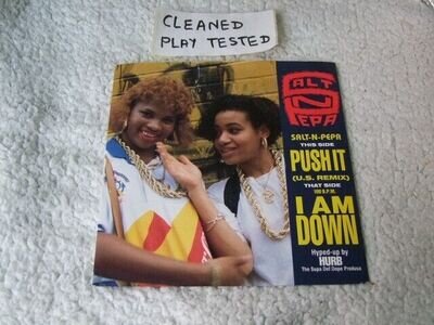 Salt 'N' Pepa - Push It U.S. Remix / I Am Down - 7" Vinyl single