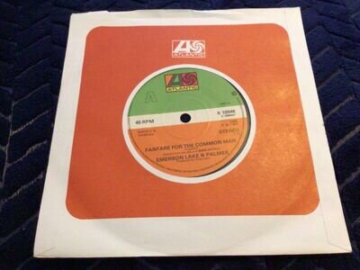 Emerson , Lake & Palmer - Fanfare For The Common Man 7 inch vinyl single