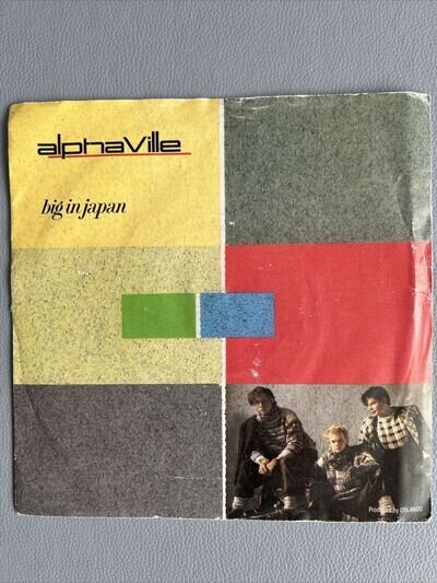 Alphaville - Big In Japan / Seeds - 7" Vinyl Single 1984 WEA Records X 9505