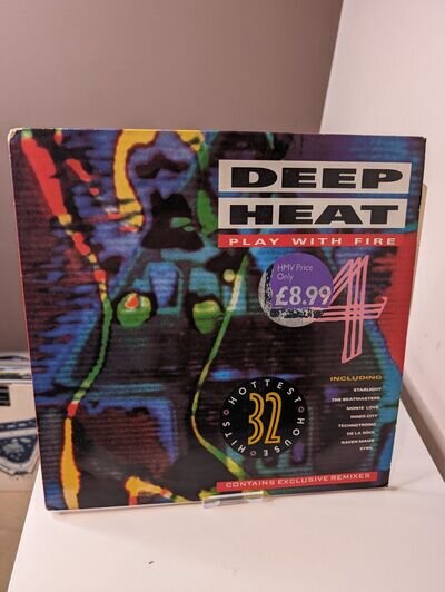 DEEP HEAT Volume 4 Play With Fire 12" Vinyl Double LP