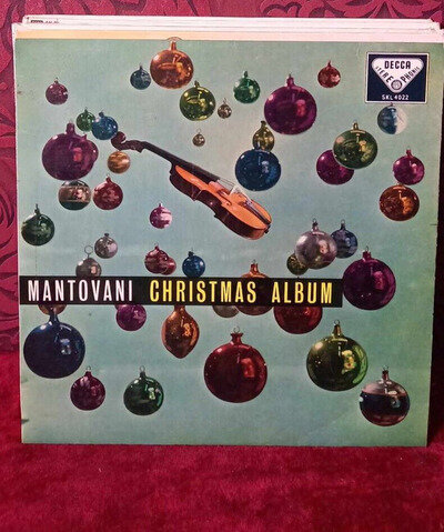 Mantovani - LP - Mantovani Christmas Album - 1958 - Decca - SKL 4022 - EX