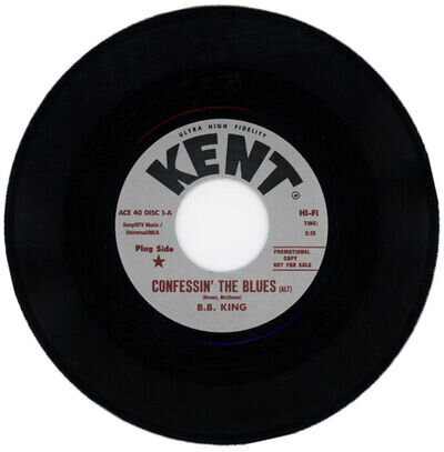 **CLEARANCE** B. B. KING / ETTA JAMES "CONFESSIN' THE BLUES c/w TOUGH LOVER"