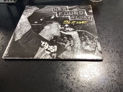 NEW FOUND GLORY - KILL IT LIVE 2013 Double Limited Edition US Vinyl (Rare)