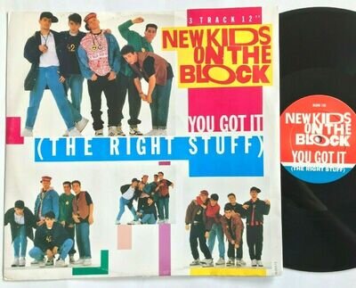 NEW KIDS ON THE BLOCK You Got It The Right Stuff Vinyl 12"