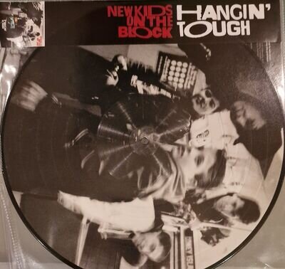 New Kids On The Block Hangin' tough picture disc collector vinyl LP (Mint) NKOTB