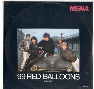 NENA - 99 RED BALLOONS - 12" VINYL SINGLE