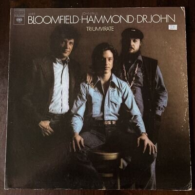 Bloomfield, Hammond, Dr.John - Triumvirate - 1973 First US Press NM/VG+