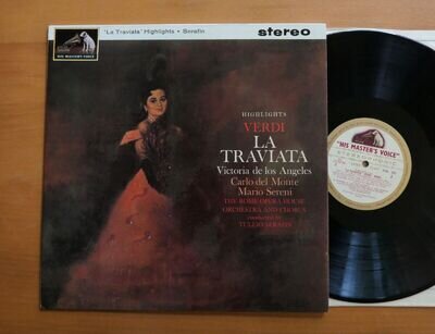 ASD 543 ED1 Verdi La Traviata Victoria De Los Angeles HMV W/G 1st NEAR MINT