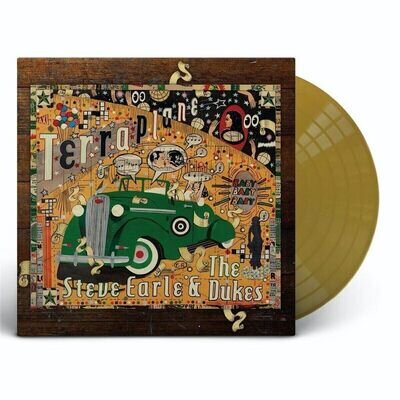 STEVE EARLE & THE DUKES - 'TERRAPLANE' [LIMITED EDITION TRANSLUCENT GOLD VINYL]