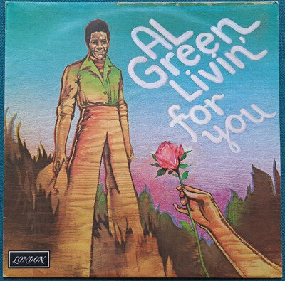 Al Green - Livin' For You - UK 1973 SHU 8464 Record 12" VINYL LP ALBUM - EX+