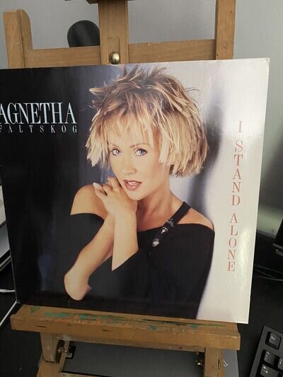 Agnetha Fältskog - I Stand Alone Vinyl LP + Inner WEA 242231-1 1987 EX/VG+