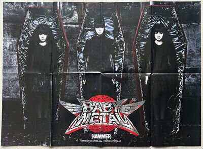 BABYMETAL - Giant foldout poster 56 x 76cm