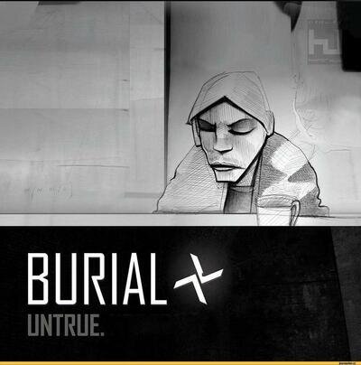 BURIAL Wall Poster UNTRUE Dubstep Ambient Future Garage 8X8" 20X20" 30X30"