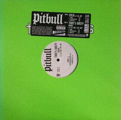 Pitbull - Culo / That's Nasty Remix - New Vinyl Record 12 - P4593z