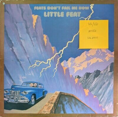 Little Feat Feats Don't Fail Me Now Vinyl Record VG/VG K56030 1974