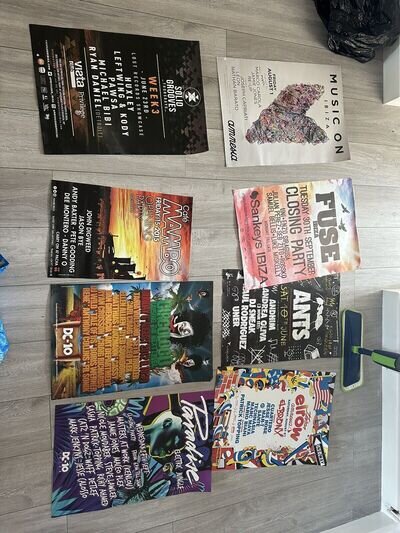 ibiza club posters