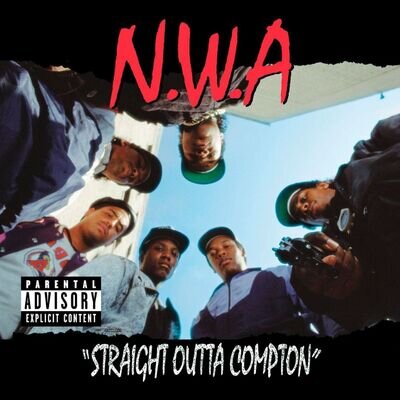 NWA STRAIGHT OUTTA COMPTON - ALBUM COVER POSTER - Various Sizes