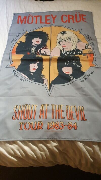 Motley Crue Dr. Feelgood Poster Flag.