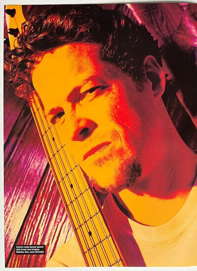 JASON NEWSTED - 2003 Full page UK magazine poster METALLICA