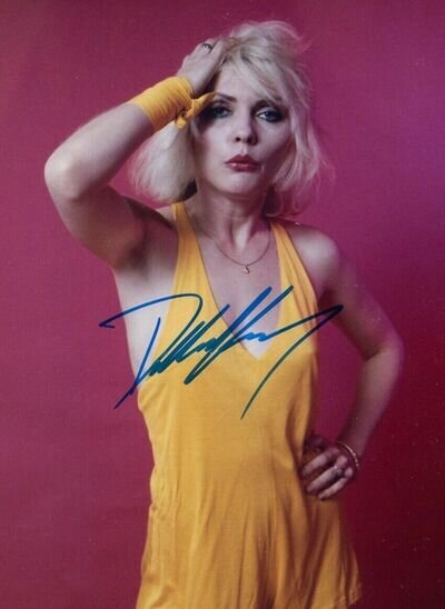 DEBBIE HARRY / BLONDIE Signed Photograph - Pop / Rock Singer / Vocalist preprint